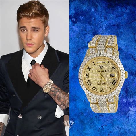 justin bieber rolex